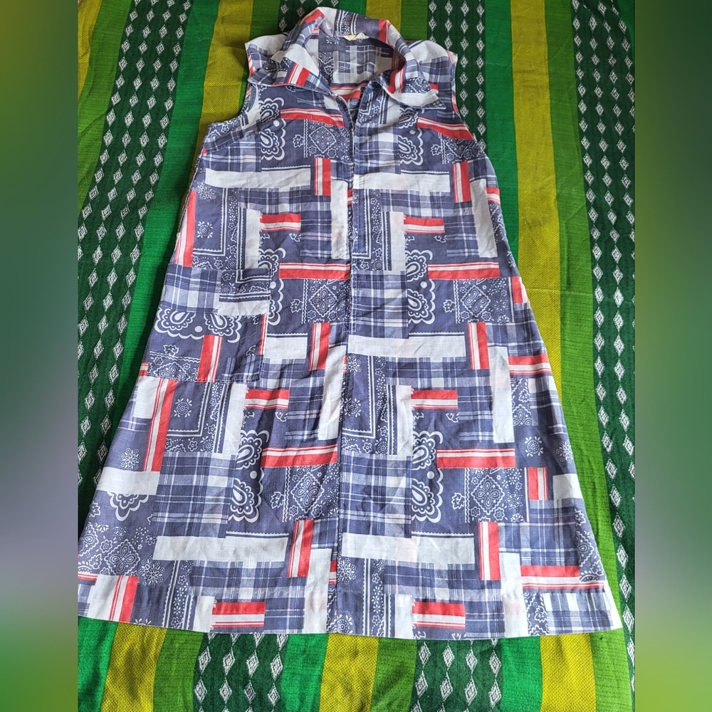 Vintage Paisley Dress